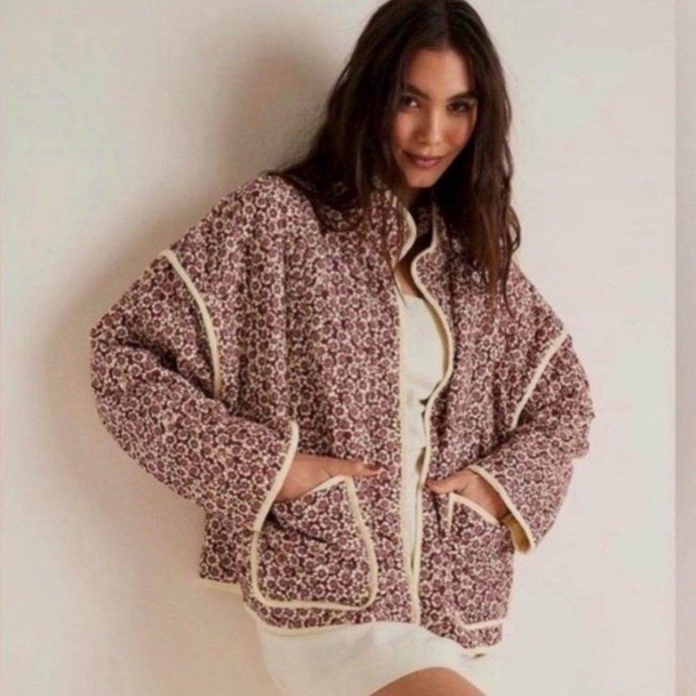 Free People Chloe Quilted Jacket NWT